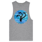 Ocean Hydra AS Colour Barnard Mens Tank Top Tee Ogo Merch