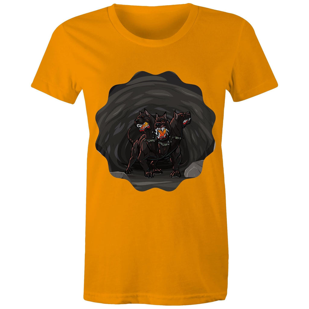 Cave Cerberus AS Colour Women's Maple Tee Ogo Merch