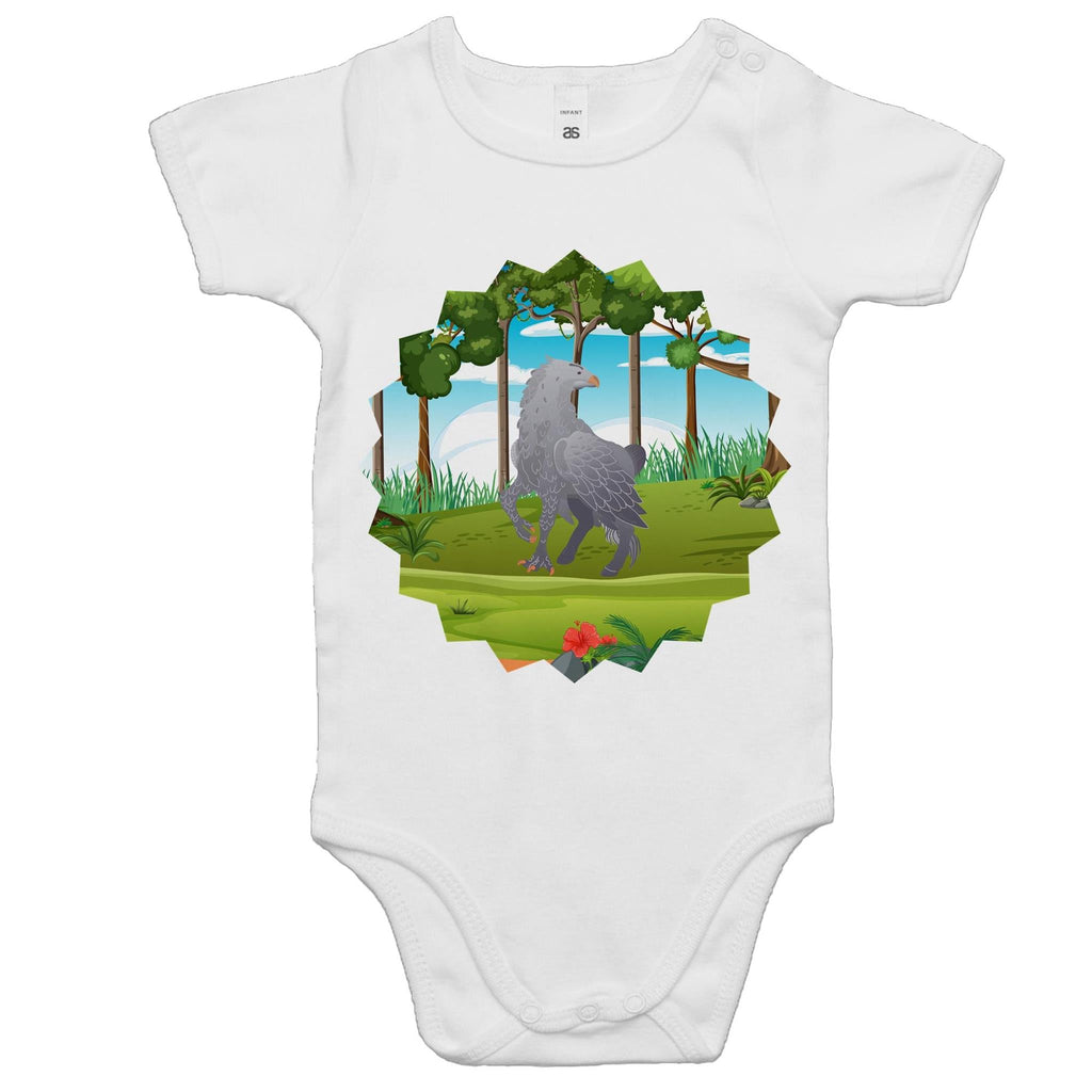 Hippogriff AS Colour Mini Me Baby Onesie Romper Ogo Merch