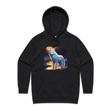 White Wolf AS Colour - Women's Supply Hood Ogo Merch
