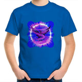 Eagle in Swirl AS Colour Kids Youth T-Shirt Ogo Merch
