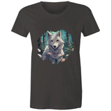Wolf AS Colour - Women's Maple Tee Ogo Merch