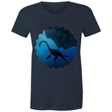 Plesiosaur AS Colour Women's Maple Tee Ogo Merch