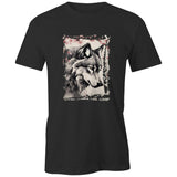 Wolf and Flowers AS Colour Classic Tee Ogo Merch