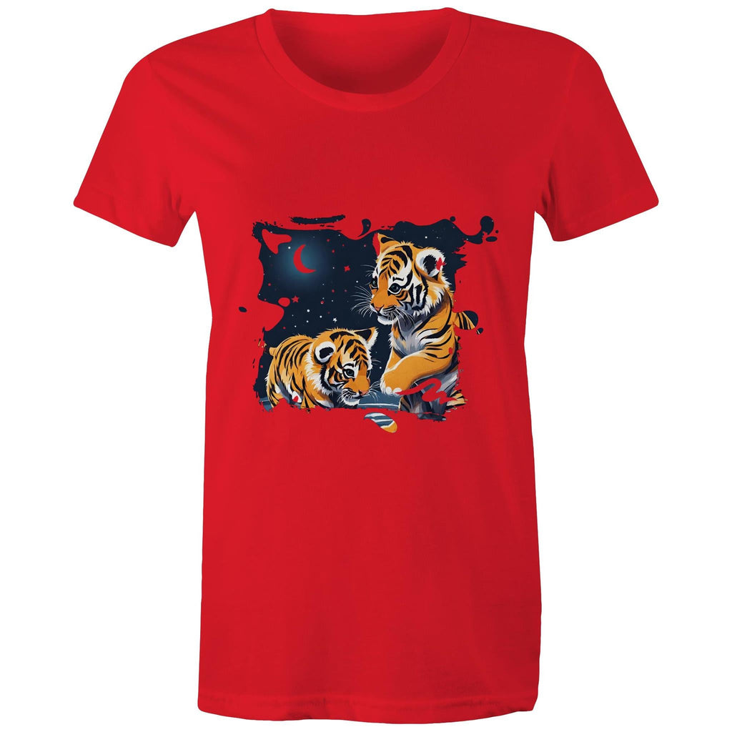 Tigers AS Colour - Women's Maple Tee Ogo Merch