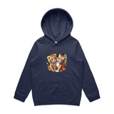 Baby Tigers AS Colour - Youth Supply Hood Ogo Merch