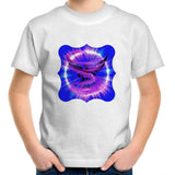 Eagle in Swirl AS Colour Kids Youth T-Shirt Ogo Merch