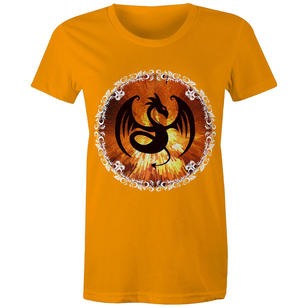 Volcanic Dragon AS Colour Women's Maple Tee Ogo Merch