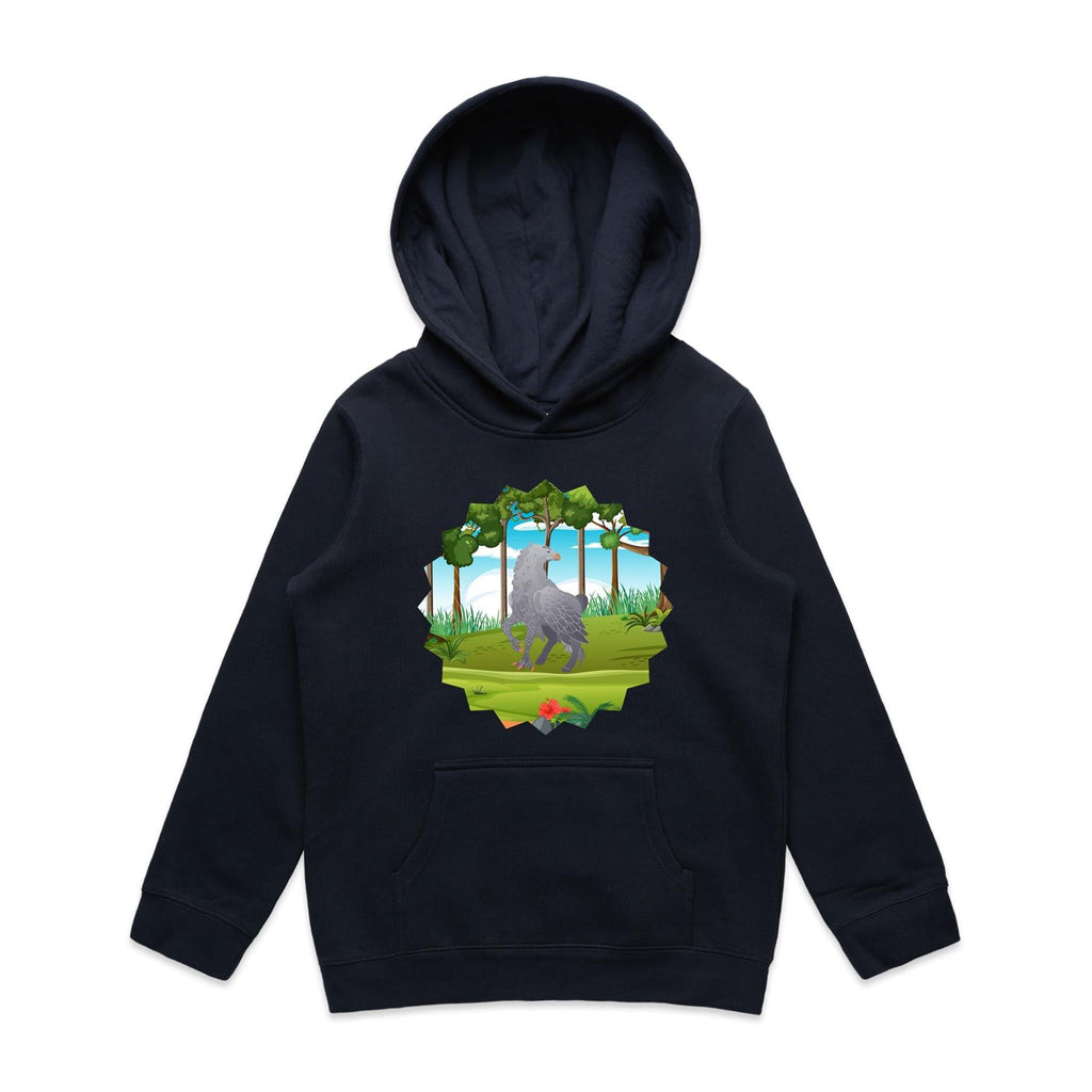 Hippogriff AS Colour Youth Supply Hood Ogo Merch