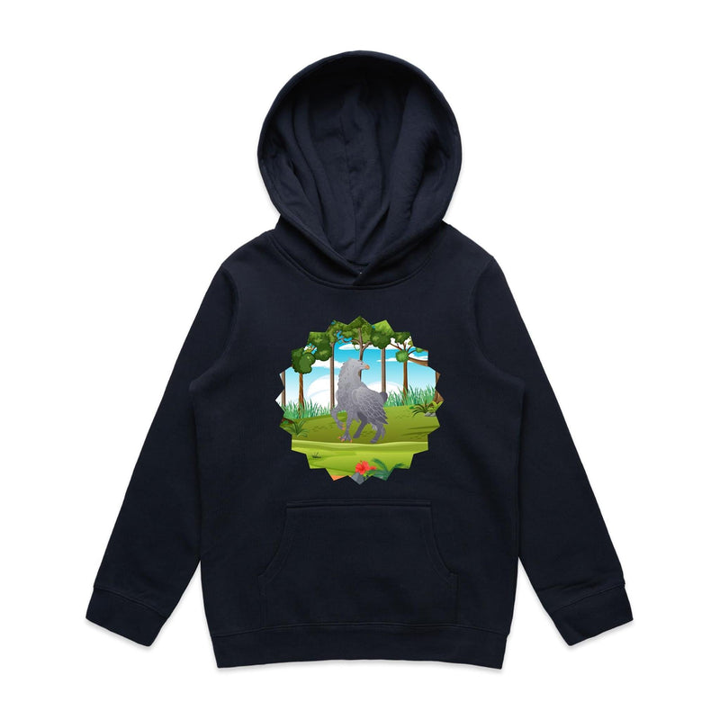 Hippogriff AS Colour Youth Supply Hood Ogo Merch
