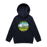 Hippogriff AS Colour Youth Supply Hood Ogo Merch