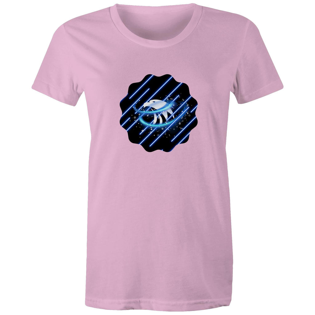 Blue Swirl Eagle AS Colour - Women's Maple Tee Ogo Merch