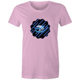 Blue Swirl Eagle AS Colour - Women's Maple Tee Ogo Merch