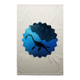 Plesiosaur AS Colour Tea Towel Ogo Merch