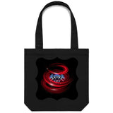 Cerberus Swirl AS Colour Carrie Canvas Tote Bag Ogo Merch