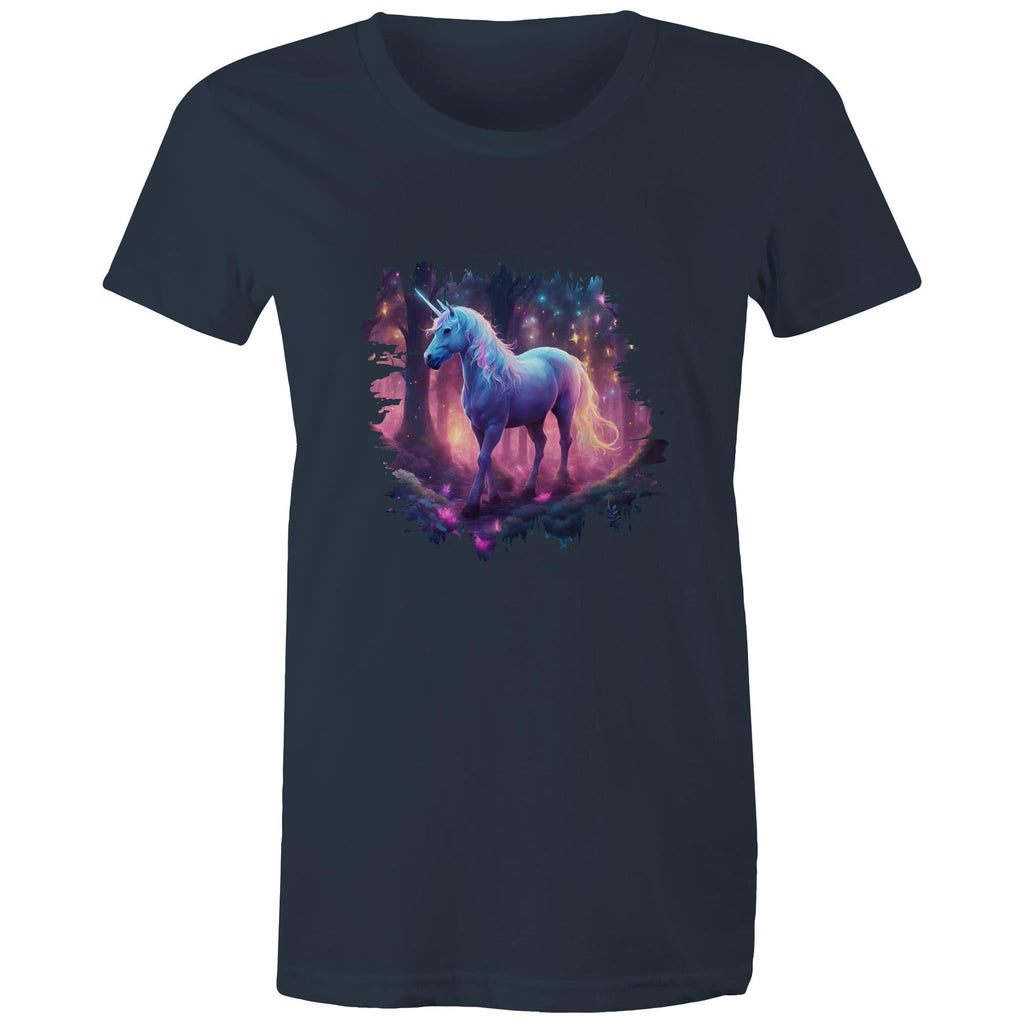 Wolf and Flowers AS Colour - Women's Maple Tee Ogo Merch