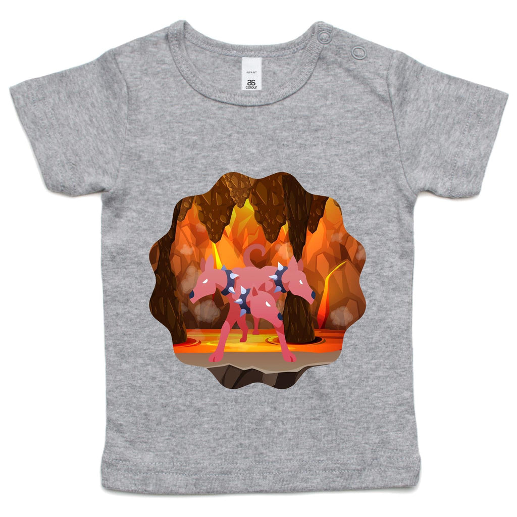 Lava Cerberus AS Colour Infant Wee Tee Ogo Merch