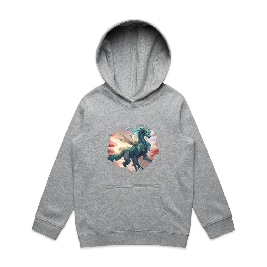 Beautiful Dragon AS Colour Youth Supply Hood Ogo Merch