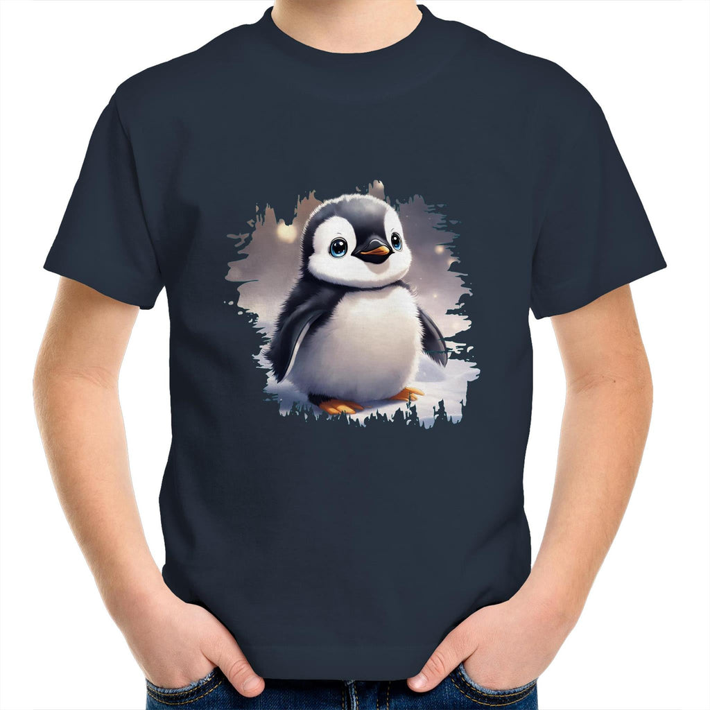 Penguin AS Colour Kids Youth TShirt Ogo Merch