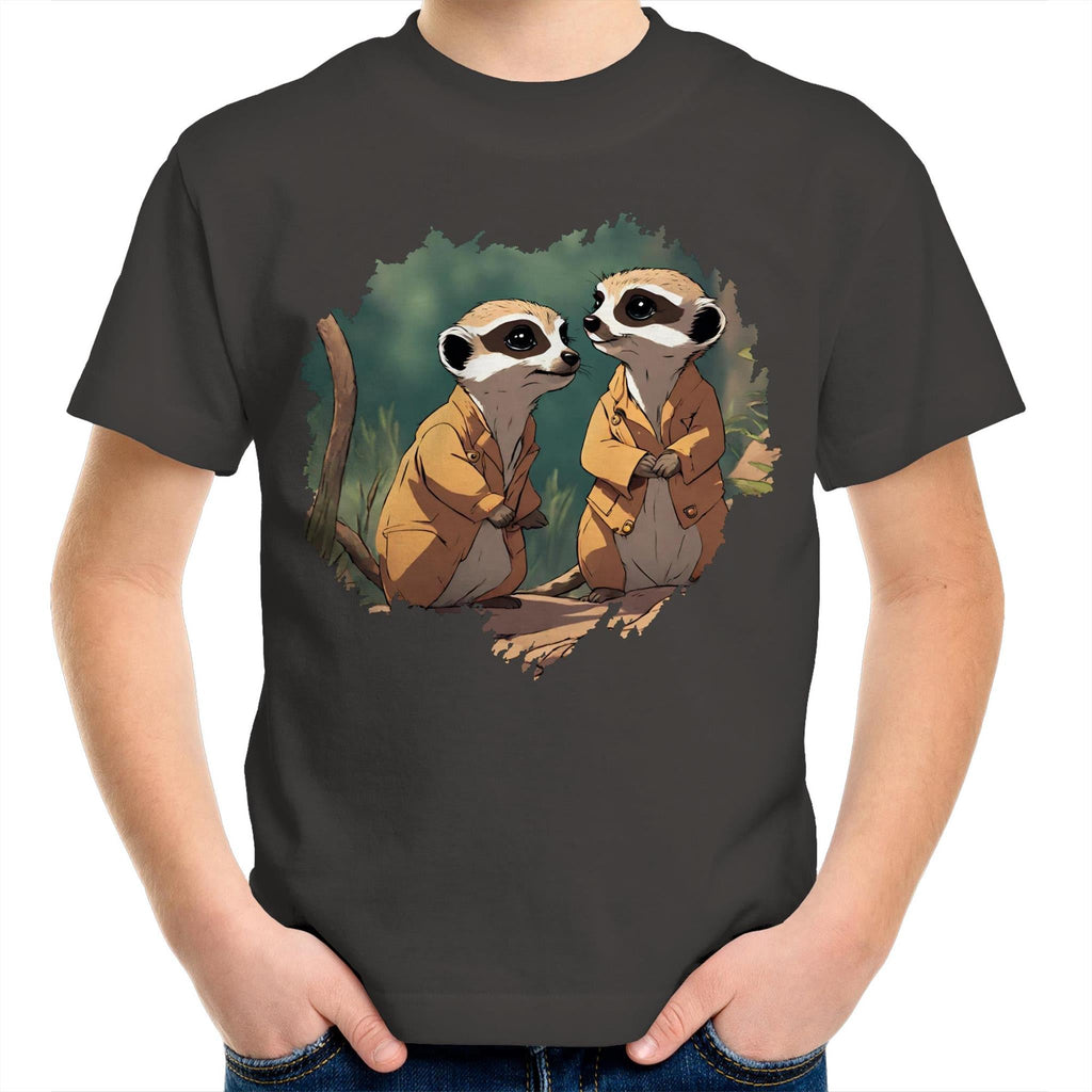 Meerkats AS Colour Kids Youth TShirt Ogo Merch