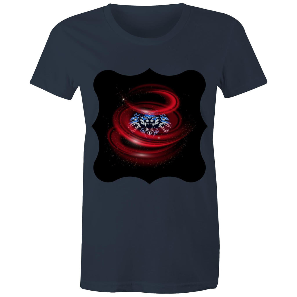 Cerberus Swirl AS Colour Women's Maple Tee Ogo Merch