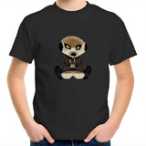 Meerkat in Hoodie AS Colour Kids Youth T-Shirt Ogo Merch