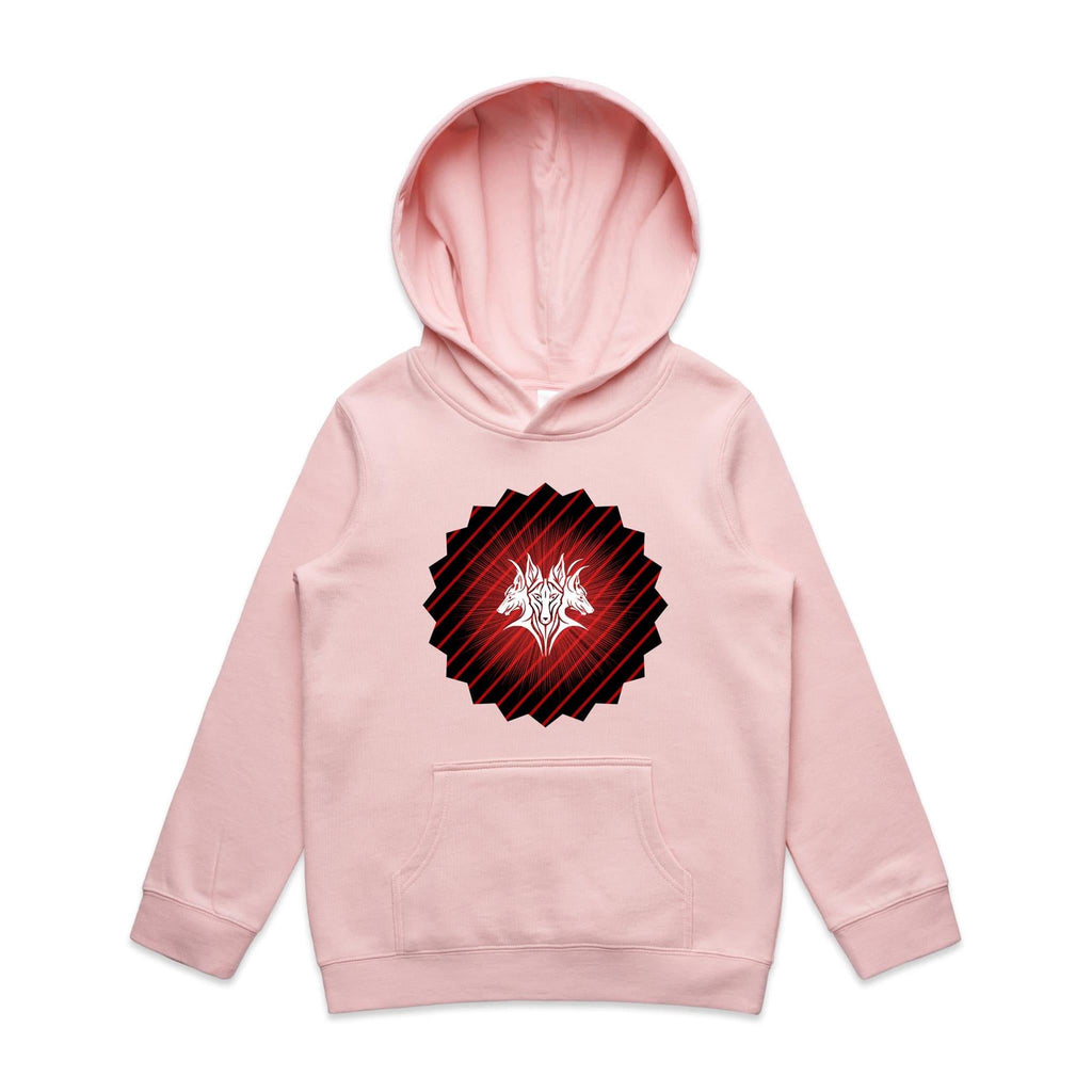 Glowing Cerberus AS Colour Youth Supply Hood Ogo Merch