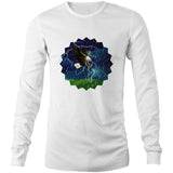 Lightning Eagle AS Colour Base - Mens Long Sleeve T-Shirt Ogo Merch