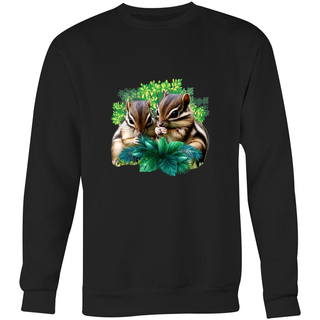Cute Chipmunks AS Colour United - Crew Sweatshirt Ogo Merch