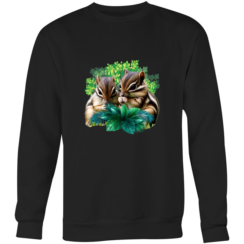 Cute Chipmunks AS Colour United - Crew Sweatshirt Ogo Merch