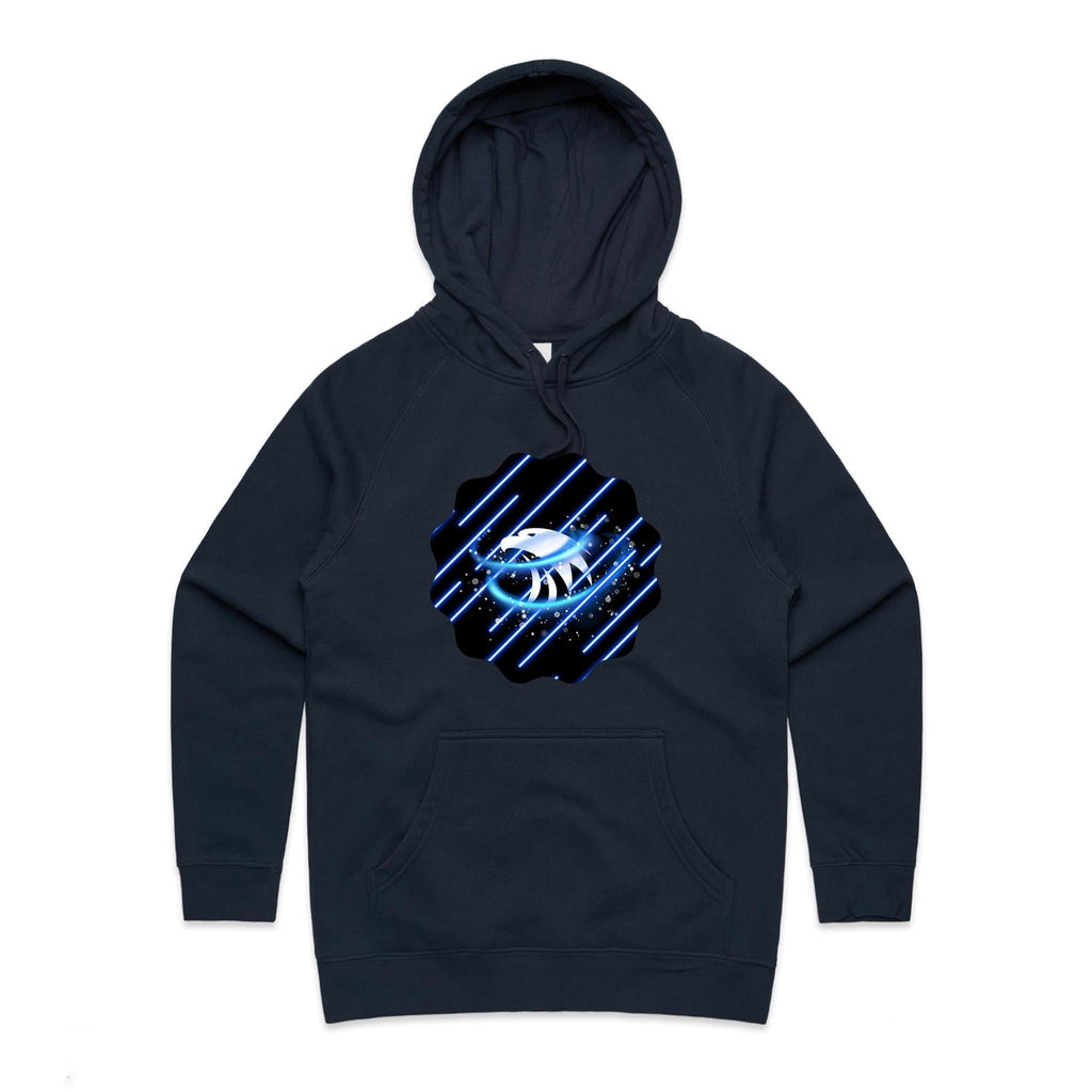Blue Swirl Eagle AS Colour - Women's Supply Hood Ogo Merch