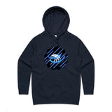Blue Swirl Eagle AS Colour - Women's Supply Hood Ogo Merch