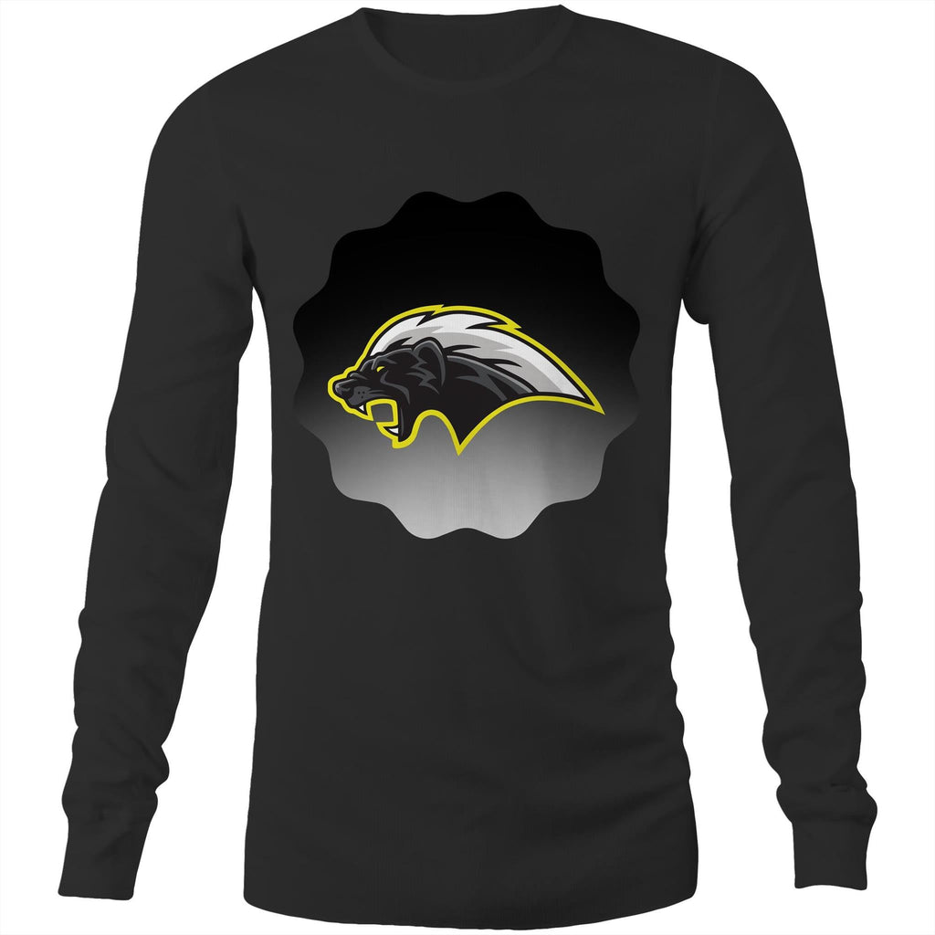 Honey Badger AS Colour Base Mens Long Sleeve TShirt Ogo Merch
