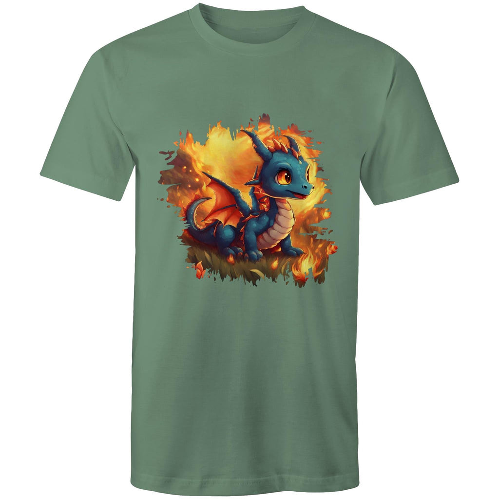 Baby Dragon AS Colour Staple - Mens T-Shirt Ogo Merch