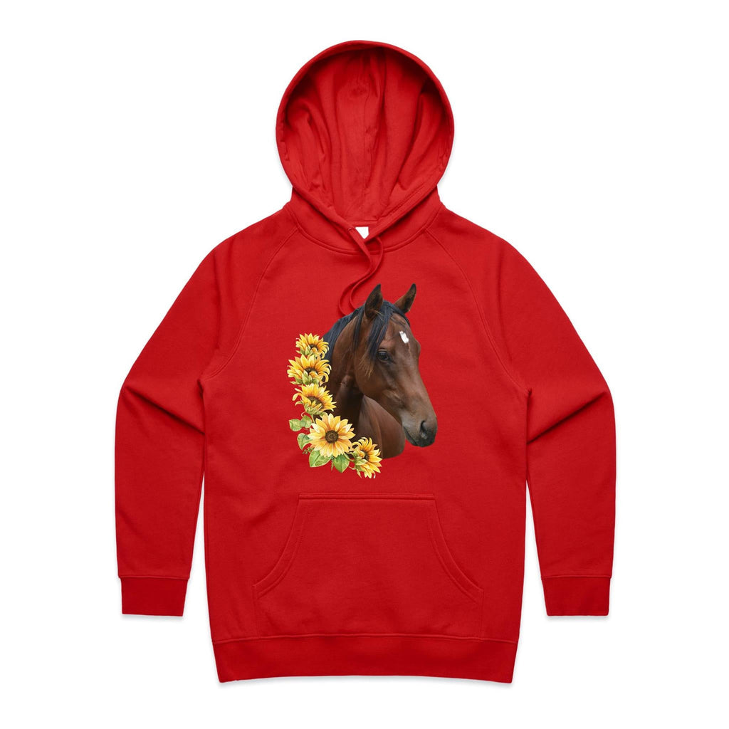 Sunflower Horse AS Colour - Women's Supply Hood Ogo Merch