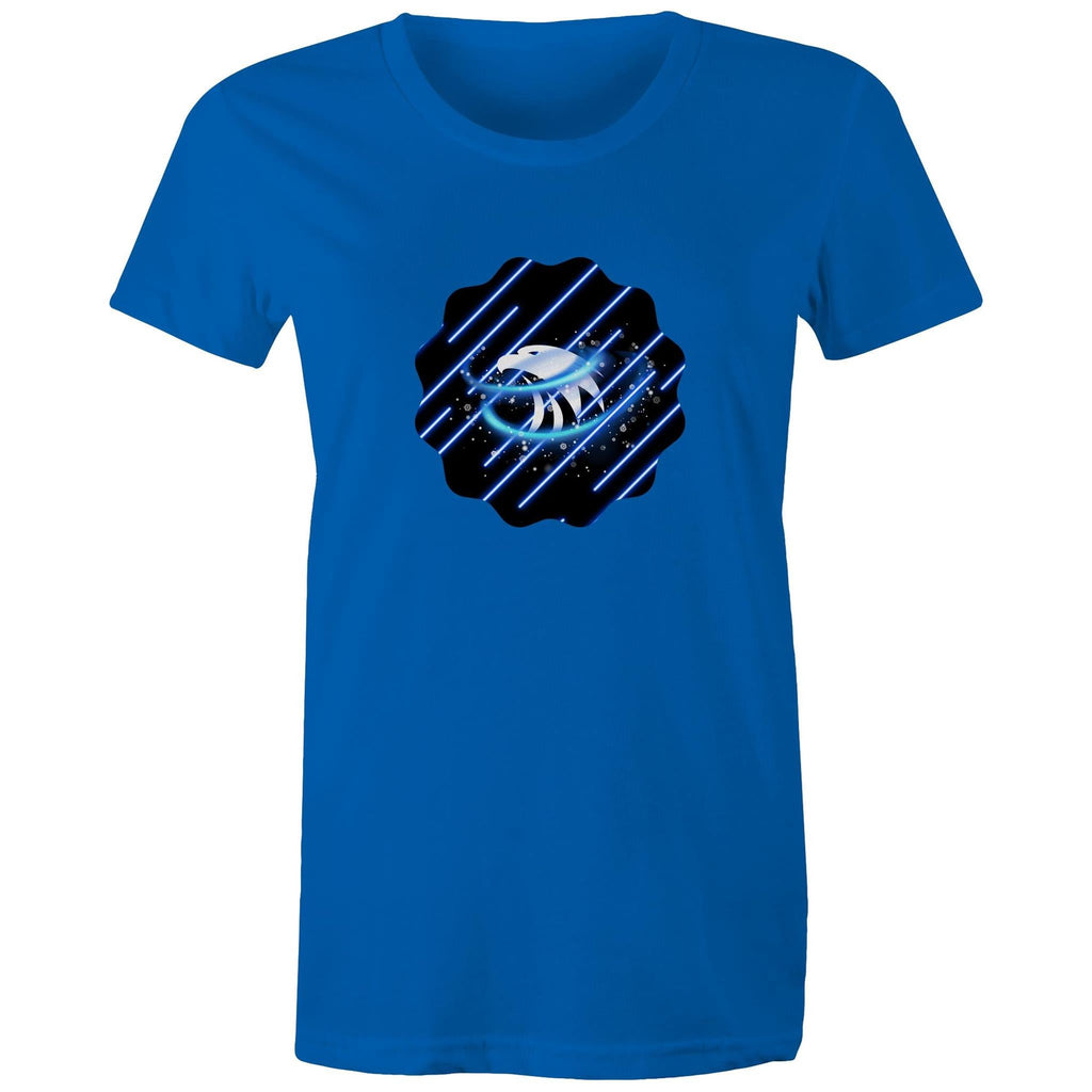 Blue Swirl Eagle AS Colour - Women's Maple Tee Ogo Merch