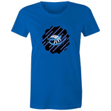 Blue Swirl Eagle AS Colour - Women's Maple Tee Ogo Merch