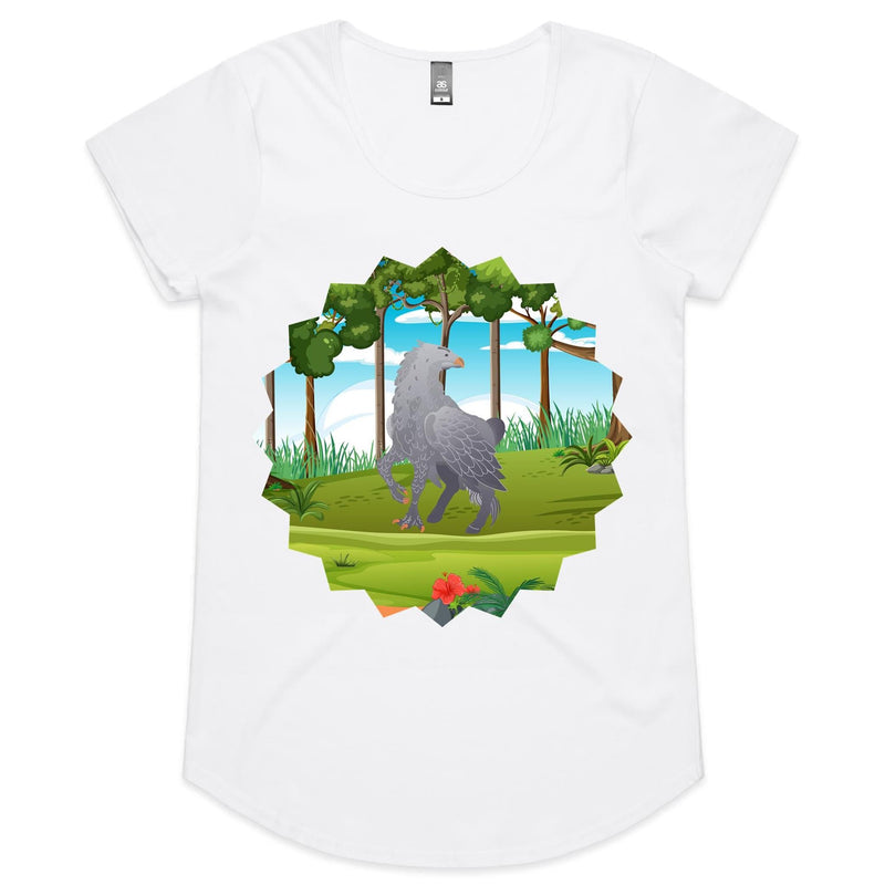 Hippogriff AS Colour Mali Womens Scoop Neck TShirt Ogo Merch