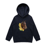 Sunflower Horse AS Colour - Youth Supply Hood Ogo Merch