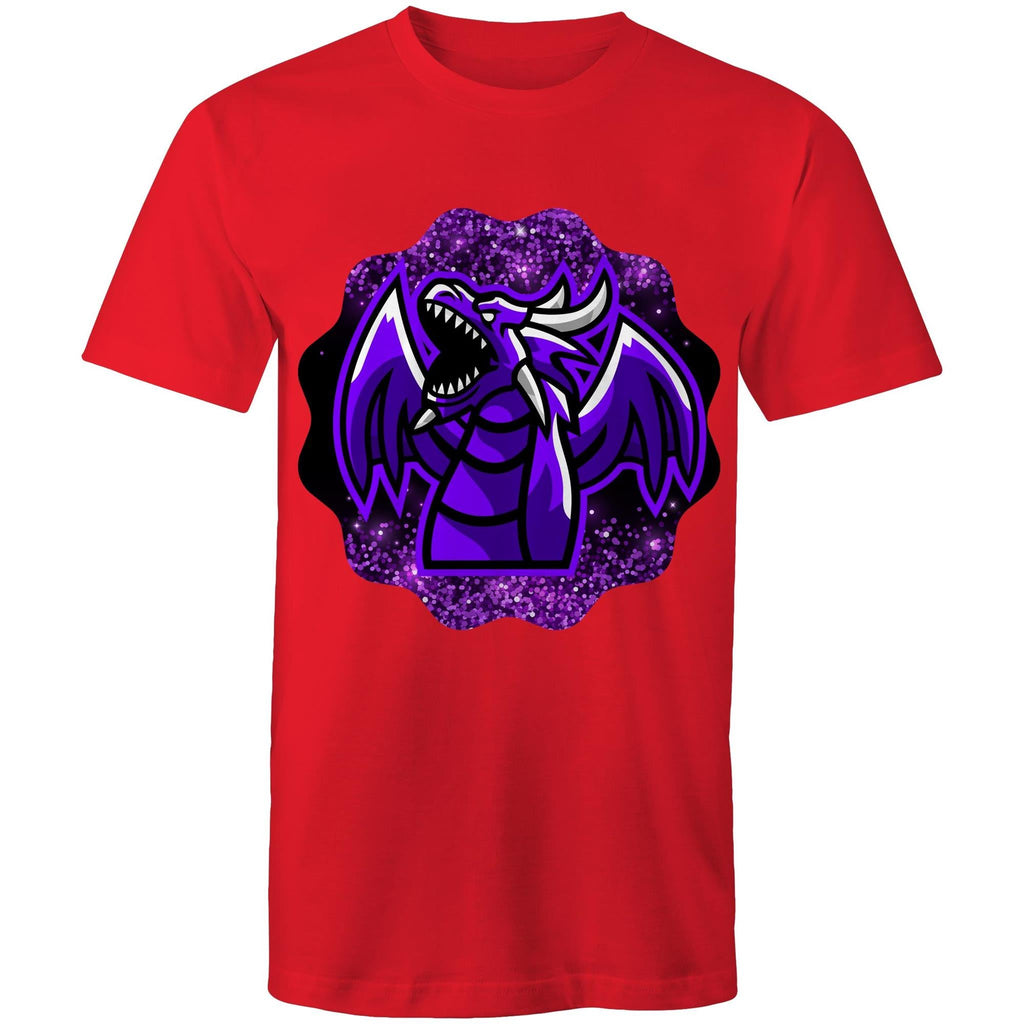 Shining Purple Dragon AS Colour Staple Mens TShirt Ogo Merch