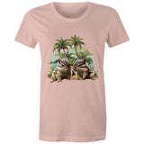 Beach Chipmunks AS Colour - Women's Maple Tee Ogo Merch
