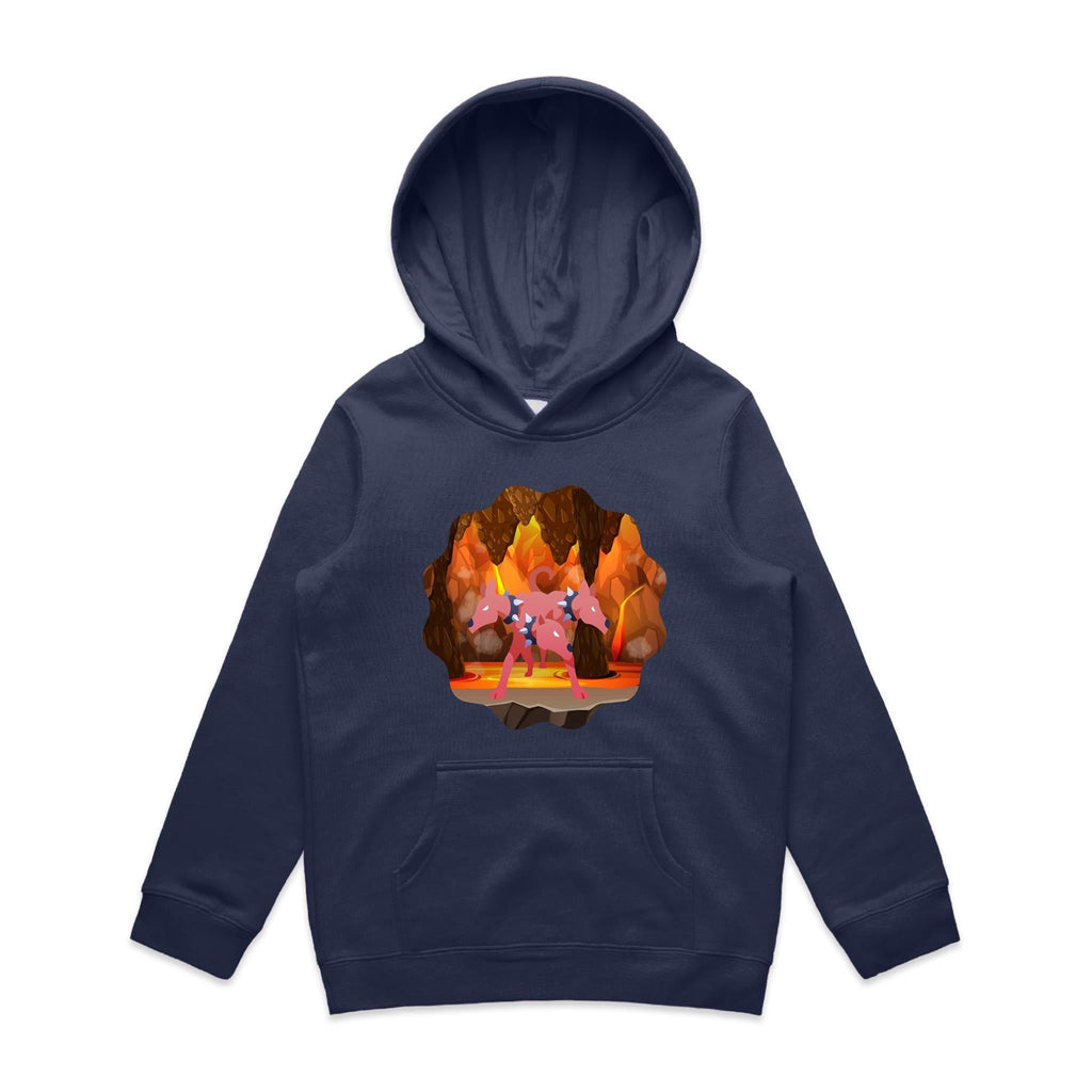 Lava Cerberus AS Colour Youth Supply Hood Ogo Merch