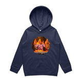 Lava Cerberus AS Colour Youth Supply Hood Ogo Merch
