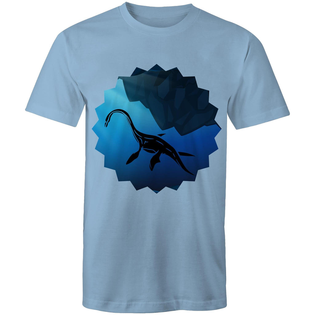 Plesiosaur AS Colour Staple Mens TShirt Ogo Merch