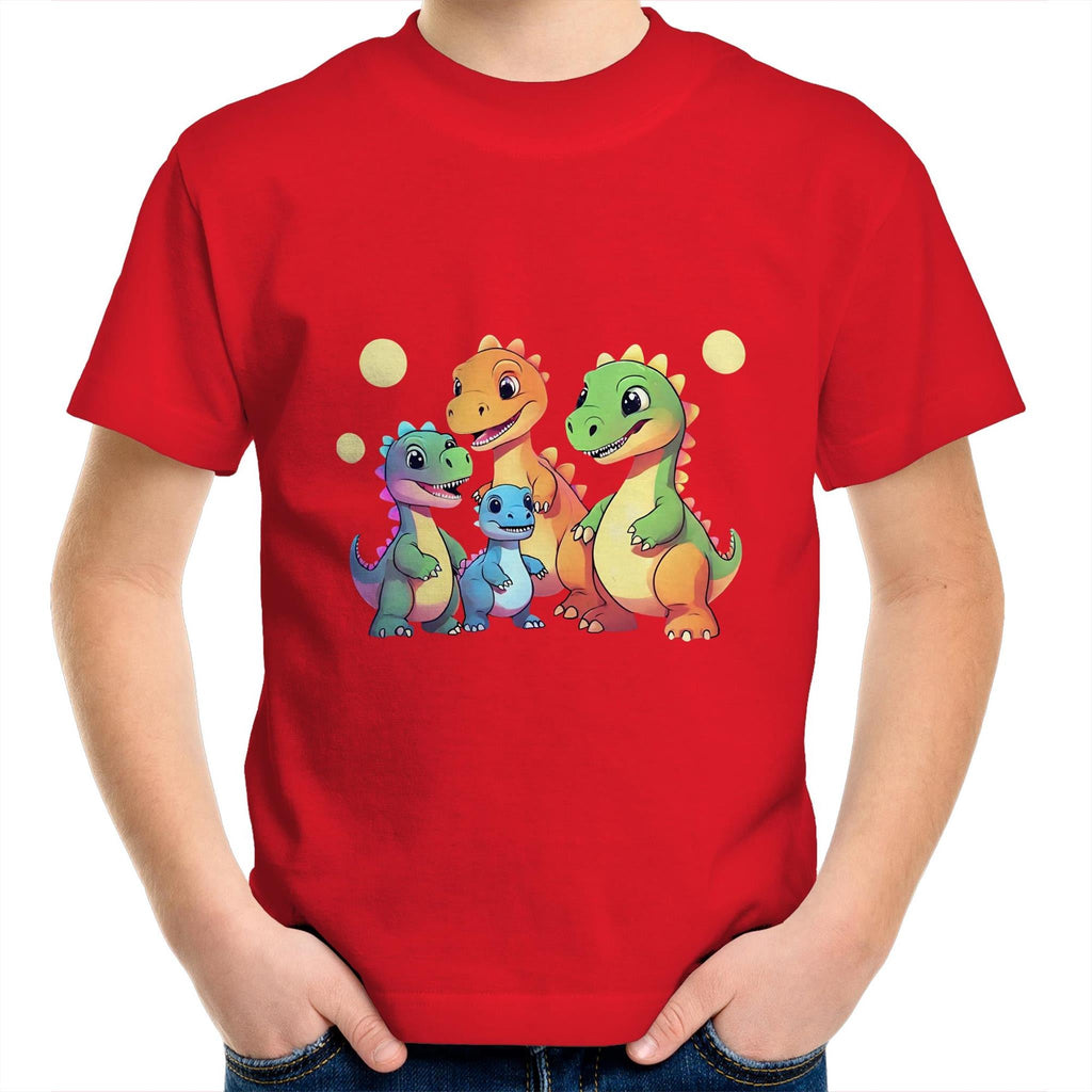 Baby Dinosaurs AS Colour Kids Youth TShirt Ogo Merch