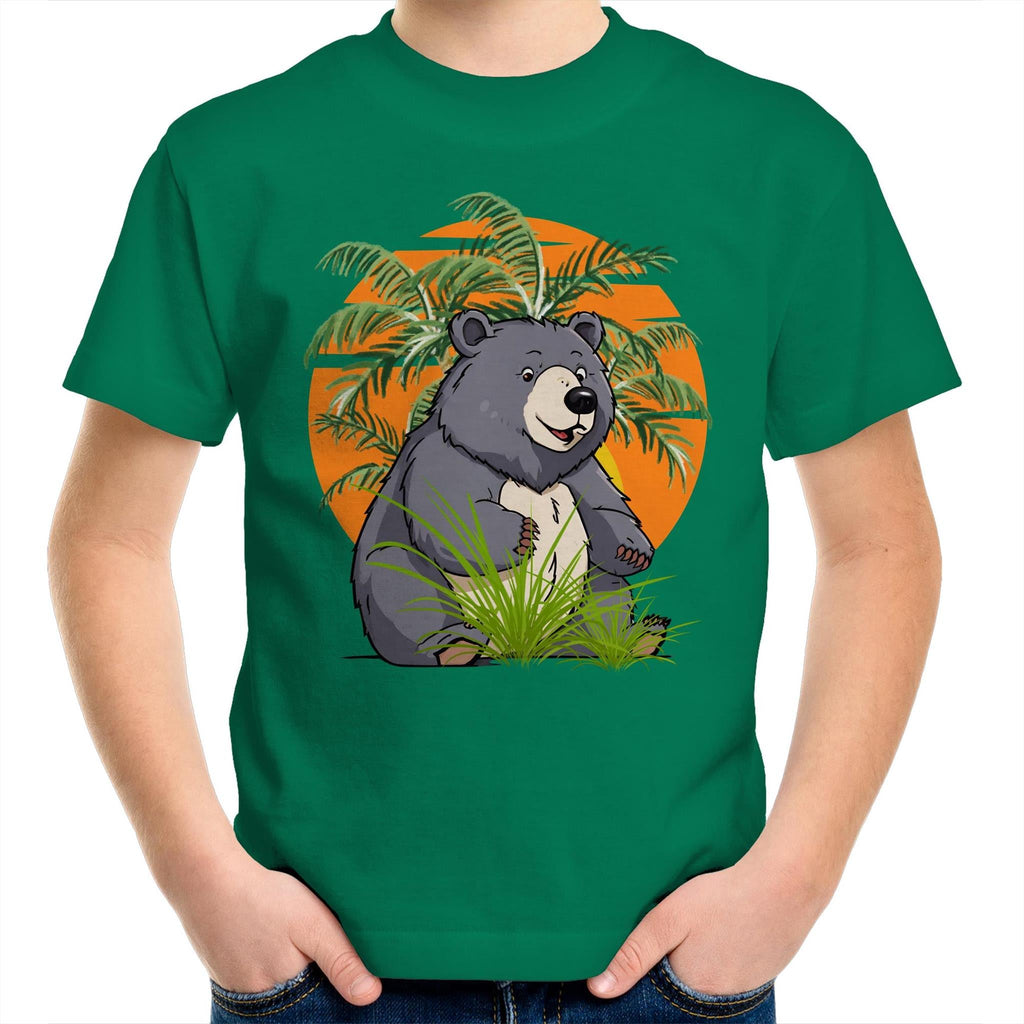 Bear AS Colour Kids Youth T-Shirt Ogo Merch