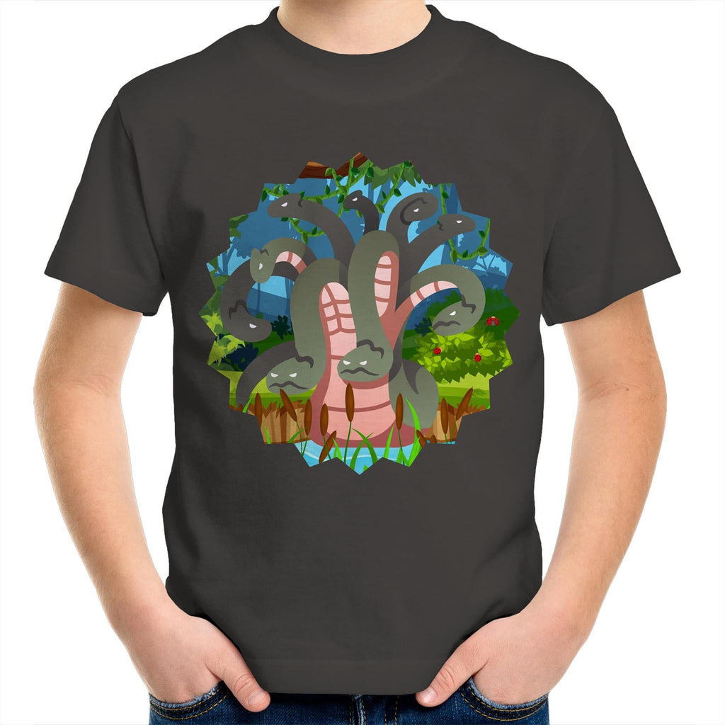 Swamp Hydra AS Colour Kids Youth TShirt Ogo Merch