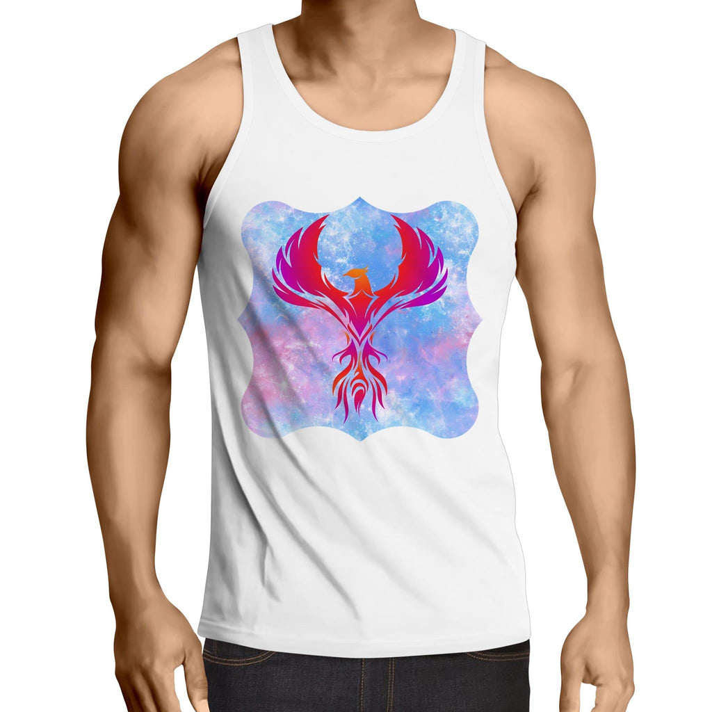 Red Phoenix Tank Top Ogo Merch