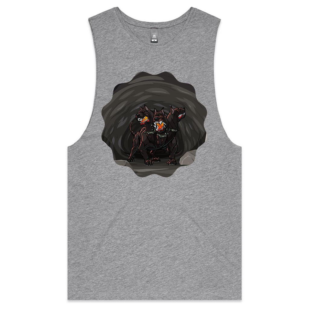 Cave Cerberus AS Colour Barnard Mens Tank Top Tee Ogo Merch