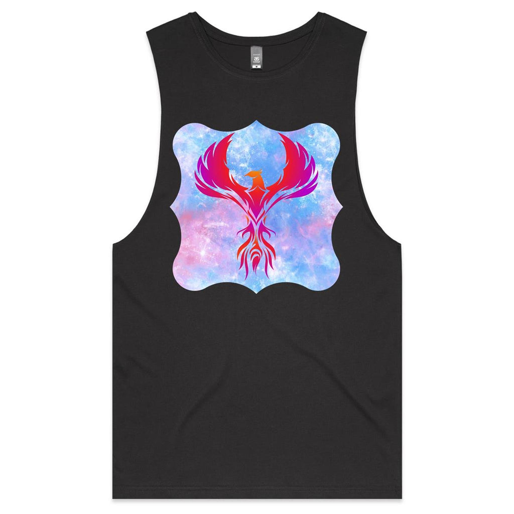 Red Phoenix AS Colour Barnard Mens Tank Top Tee Ogo Merch